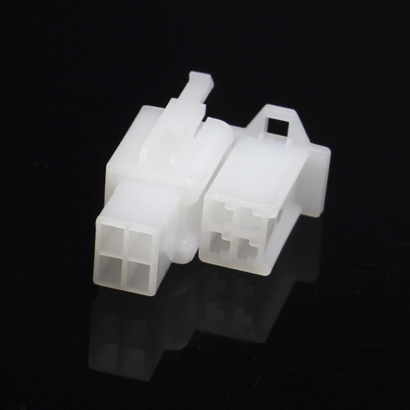 2.8mm 4P motorcycle electric car connector plug female hole core line
