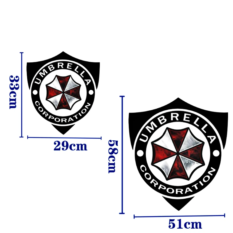 Автомобильная наклейка Volkrays аксессуары Umbrella Corporation защитная для Volkswagen Polo Golf Audi Ford