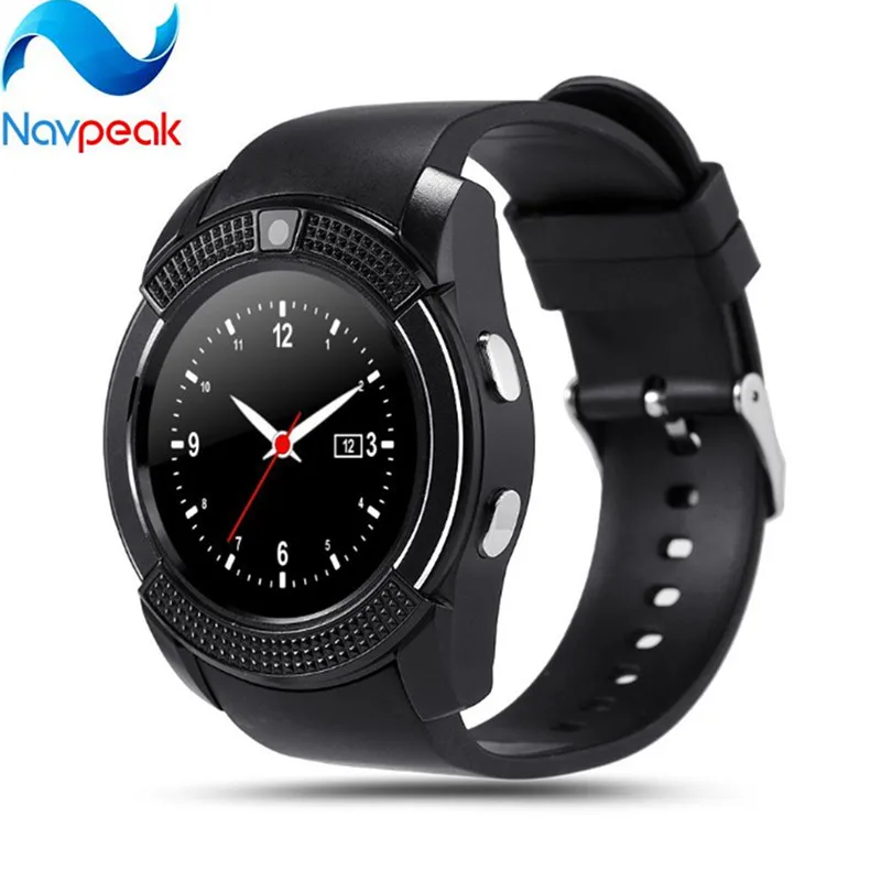 

1pc Bluetooth Smart Watch Sports Fitness Tracker SIM Card Smartwatch Phone Pedometer Sleep Monitor for IOS Android Phone