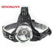 Cree-xml T6 кри фары из светодиодов фар T6 из светодиодов фара 2000lm фонарик головной фонарь 3 режим