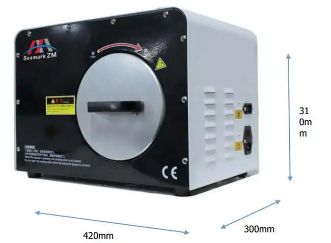 

LY 965 multi-functions 3 in 1 OCA Debubble Machine Built-in Air Compressor Vacuum Pump LCD Screen, free tax to EU