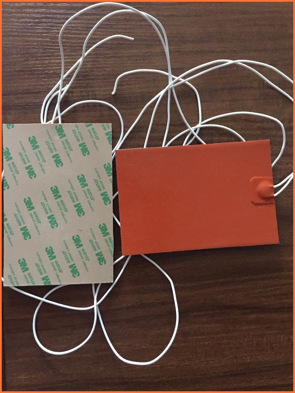 Silicone heating pad heater 110V 200W 200mmx300mm 1.8A for 3d printer