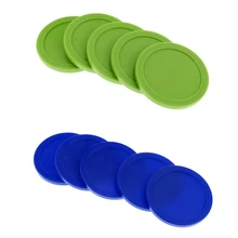 10 шт. Синий Зеленый воздушный Хоккей шайбы Набор замены хоккейная экипировка аксессуар