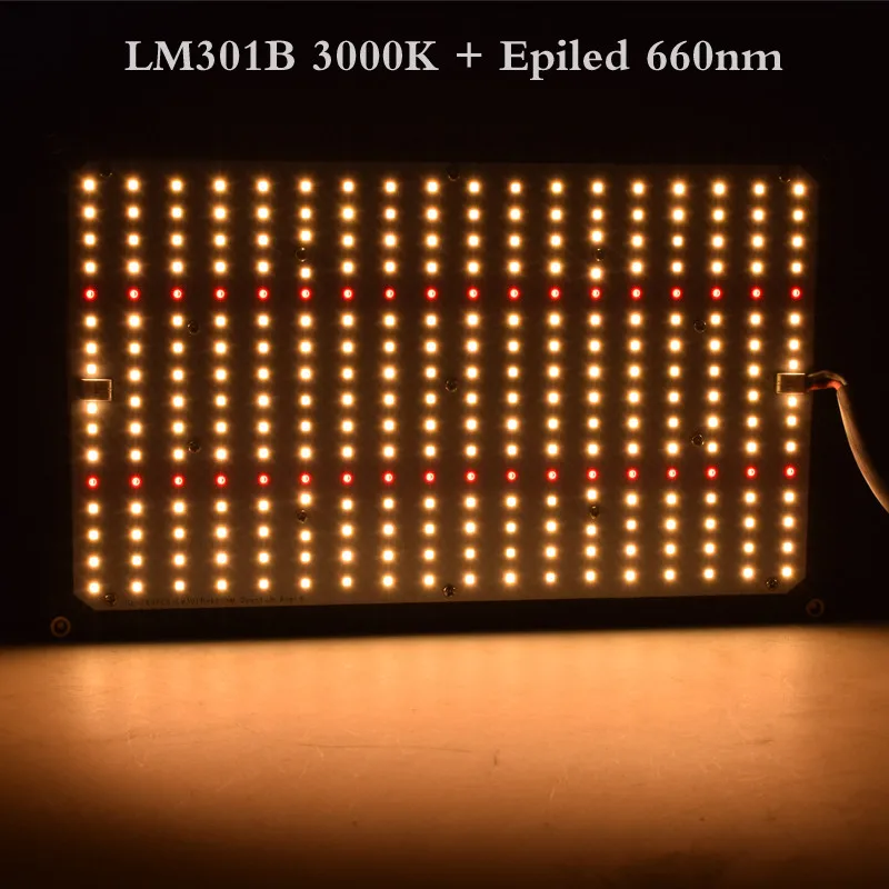 Светодиодный свет для выращивания квантовой платы LM301B чип полный спектр 120 Вт 240 Вт samsung 3000 K, 660nm красный для комнатный гроутент Гидропоника растут - Испускаемый цвет: LM301B 3000K 660Nm