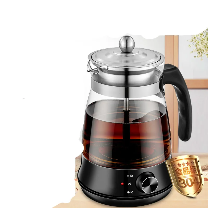 tea maker black pu 'er Glass electric kettle steam teapot automatic