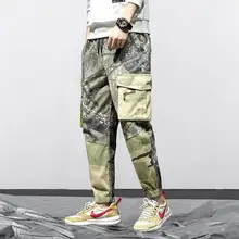 Эластичные талии тактические брюки размера плюс 4XL 5XL Военный стиль брюки карго мужские Мульти карман повседневные Летние камуфляжные брюки XXXXXL