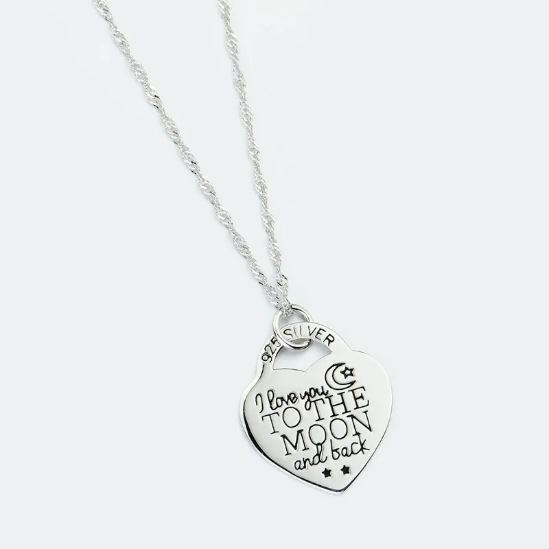 Sterling silver pendant necklace for women GNX0402 (3)