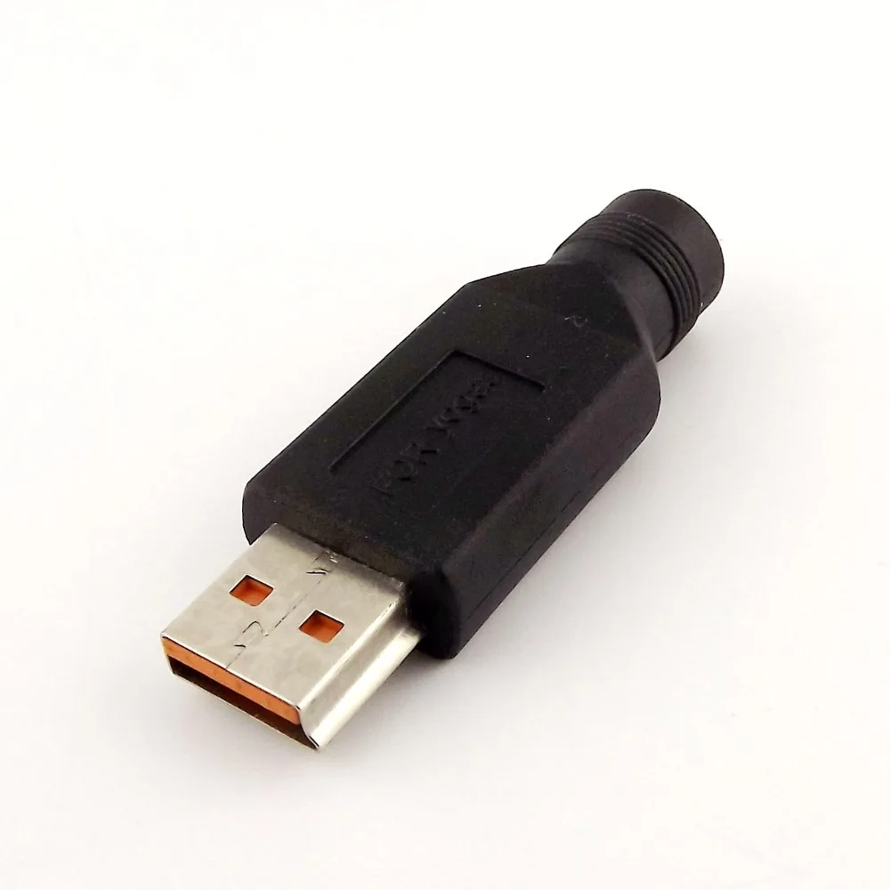 1pcs 5.5mm x 2.1mm DC Power Converter Adapter For Lenovo Laptop Yoga3 PRO Yoga 3 4 11