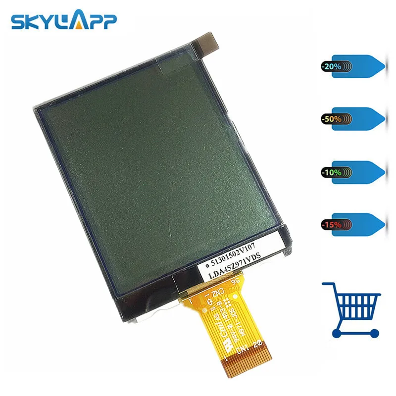 

Skylarpu 2.4 inch LDA45Z971VDS 94V-0 1512-B M971-JOS LCD screen for GARMIN Handheld GPS LCD display screen panel replacement