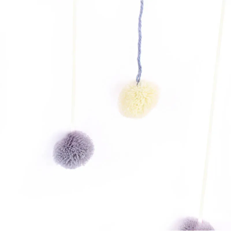 

Fluff Cloud Raindrop Hanging Ornament Kids Room Decoration Cloud Hanging Decor MJJ88