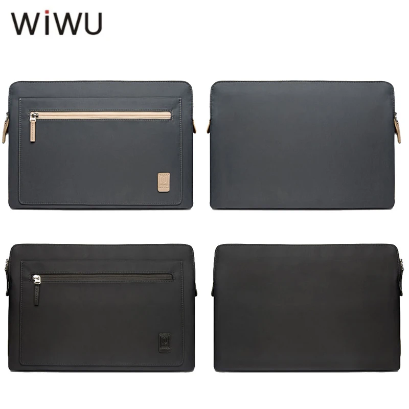 

WIWU Laptop Bag Case for Macbook Pro 13 Waterproof Nylon Notebook Bag 15.6 for Dell XPS 13 Cover for Macbook Air 13 Pro 15