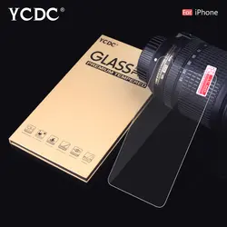YCDC поле закаленное Стекло для Apple iPhone X 8 7 6 5S плюс Экран протектор для iPhone X 10 6s 7 стекло закаленное защитное Стекло фильм