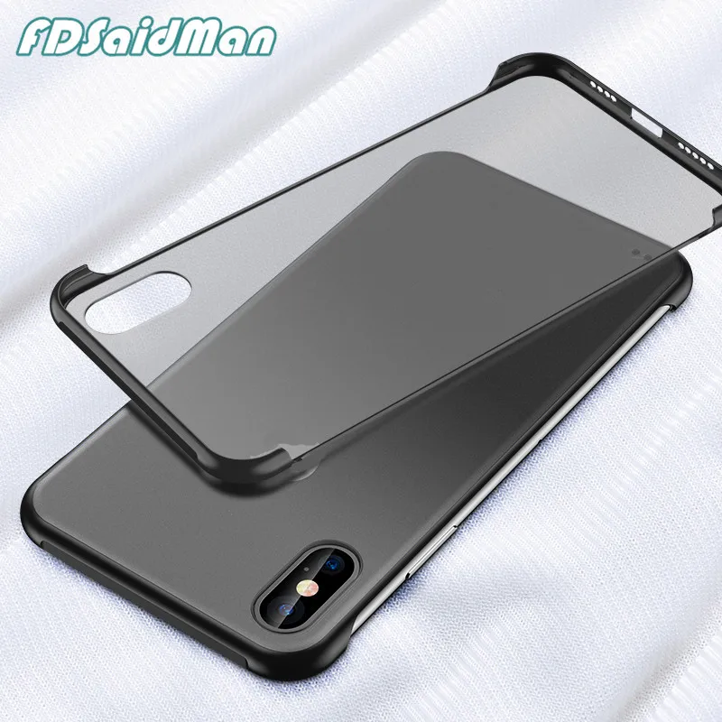 

Frameless Case for Samsung Galaxy S10 S9 S8 Plus Note 8 9 A10 A20 A30 A40 A50 A60 A70 A80 M40 Phone PC Cover Armor finger Ring