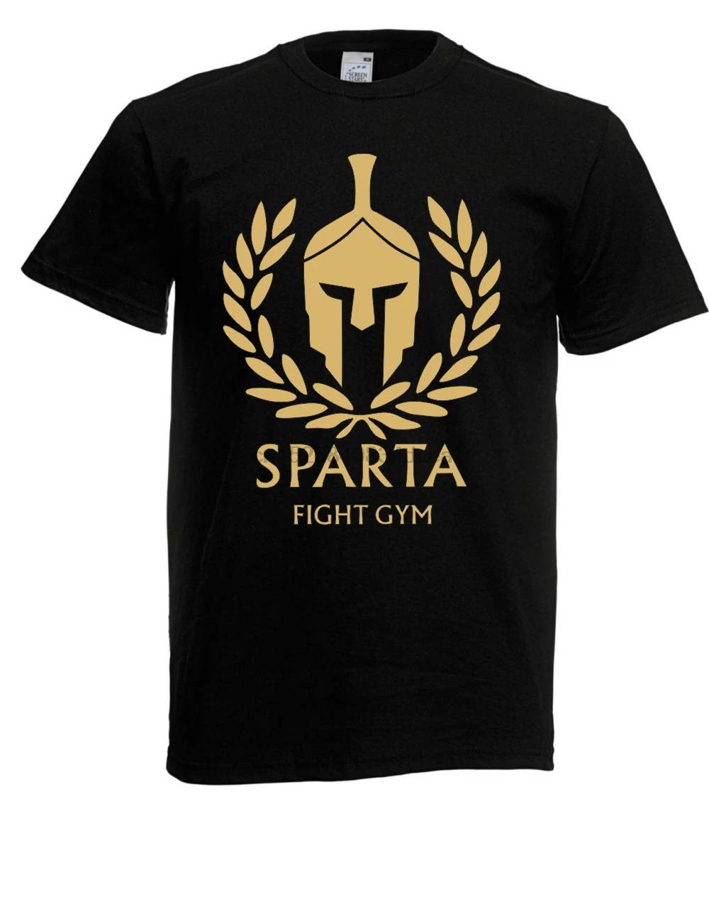 Летняя стильная модная футболка Herren Sparta Fight Gymer S I Spruche Fun Lustig Bis 3Xl Повседневная с