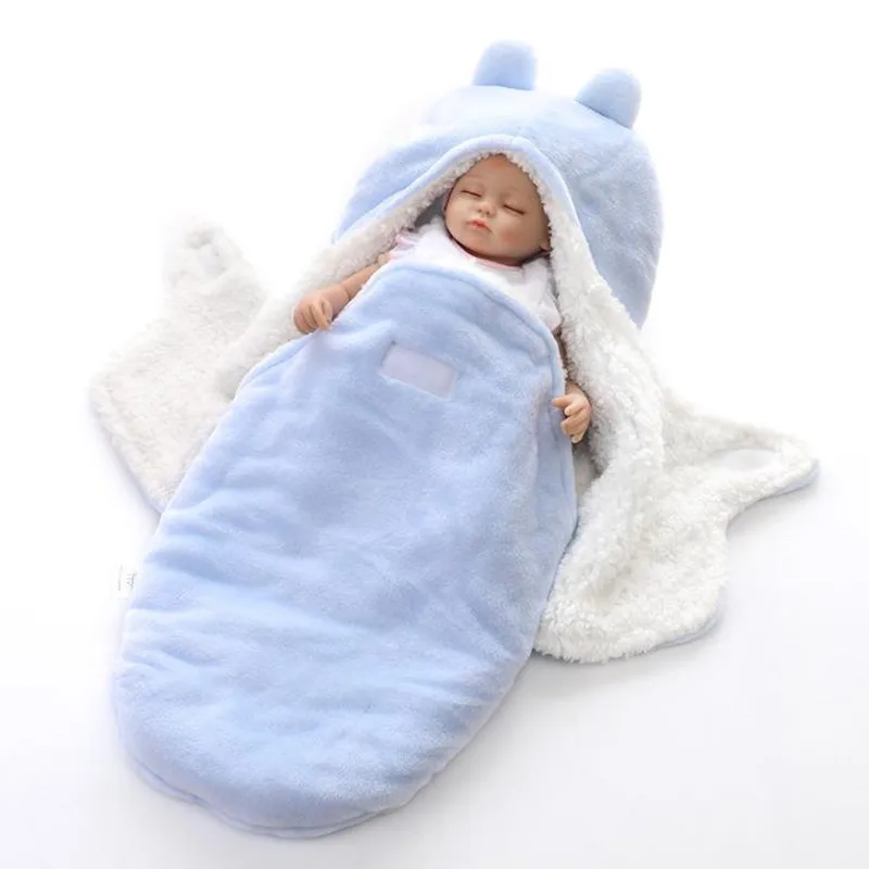 Спальный мешок для малышей хлопка пеленать Обёрточная бумага для маленьких От 0 до 1 года конверт новорожденного Baby Sleeper
