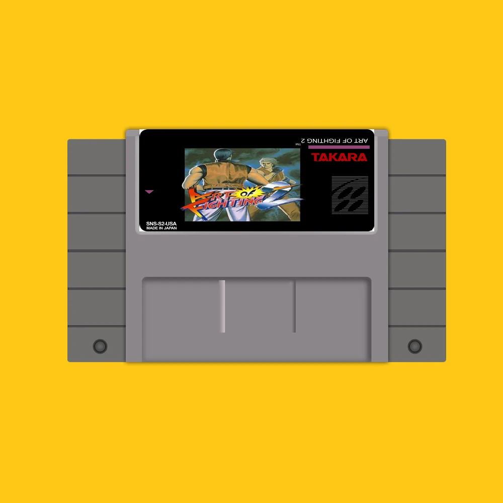 

Hot 46 Pin 16 Bit NTSC Game Cartridge Art of Fighting 2