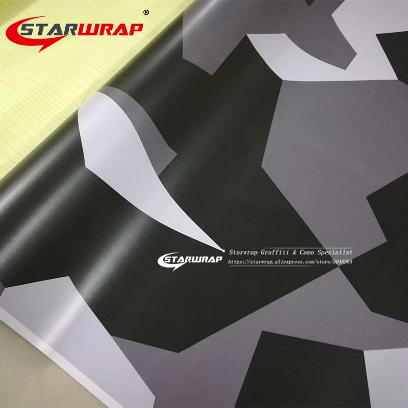 Starwrap наклейка бомба виниловая обертка для проверки гонок в полоску камуфляжная