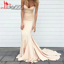 Hot Sale Off The Shoulder Sweetheart Bridesmaid Dresses 2017 Floor Length mermaid Long Girl Bridesmaid Dress for wedding LY049