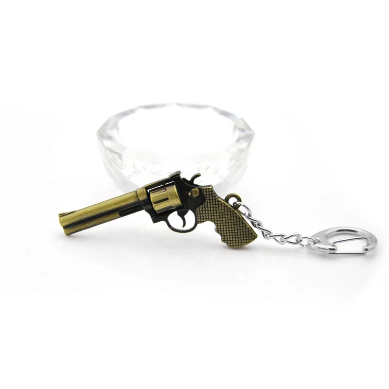 

Original new Fashion Novelty Counter Strike Revolver Guns Keychain Men Trinket CS GO Awp Rifle Sniper Key Ring Jewelry Gift