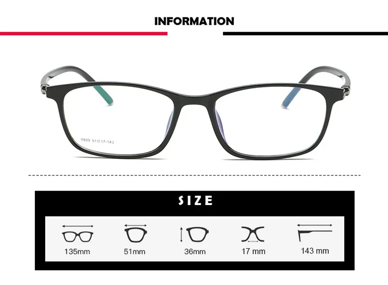 Handoer 9809 оптические очки кадр для мужчин и женщин ацетатные очки полный обод очки Оптический рецепта кадр
