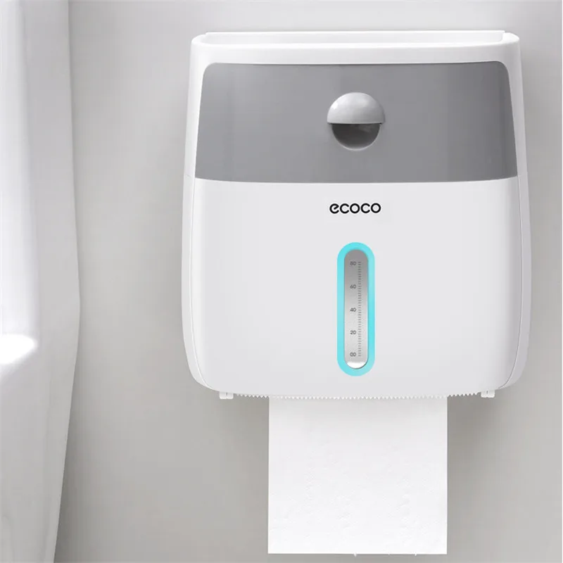 Online Wasserdicht Wc Papier Halter Kreative Papier Handtücher Halter Wc Rollen Papier Lagerung Box Doppel Schicht Tissue Box Für Badezimmer