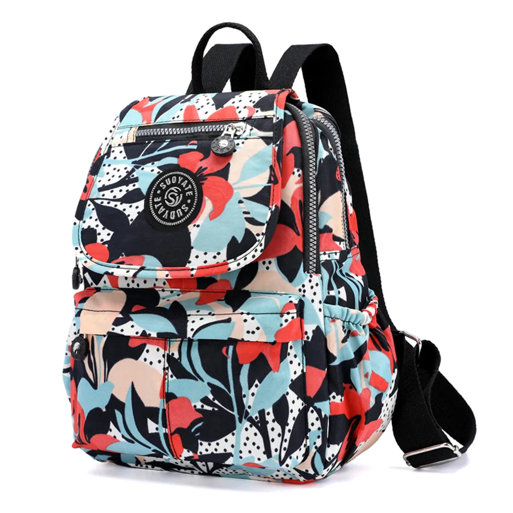 Женский тканевый рюкзак, водонепроницаемый рюкзак большой емкости, школьный студенческий рюкзак на плечо, дорожные сумки, рюкзак для девочек