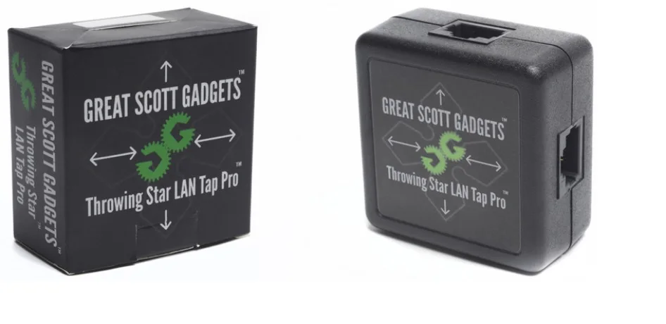 

NEW 1PC Throwing Star LAN Tap Pro Intranet Data Analysis Equipment