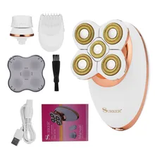 3 в 1 электробритва для удаления волос, женский эпилятор, перезаряжаемый, беспроводной, точный, безболезненный, для всего тела, для бритья волос, бритва, Clippers35