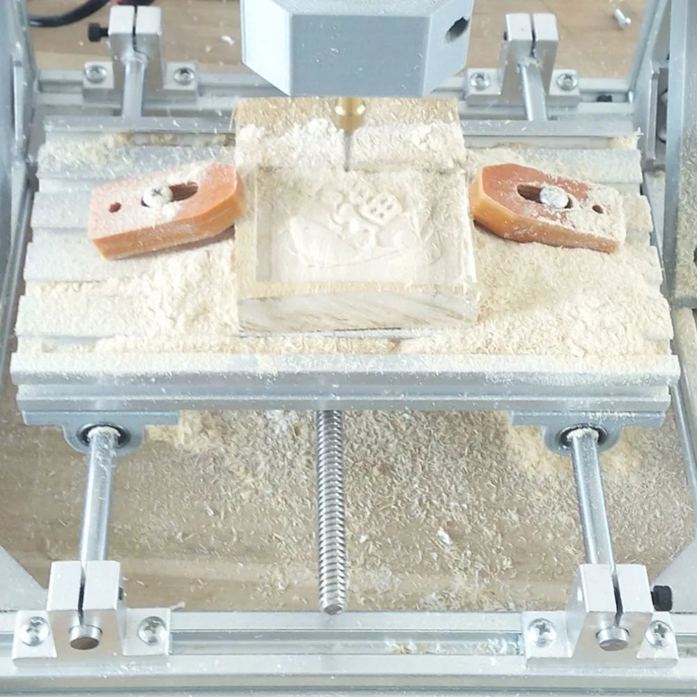 GRBL управление DIY CNC2417 мельница маршрутизатор комплект Настольный металлический