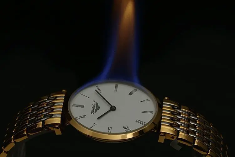 GUANQIN великолепные ультра тонкие дизайнерские женские часы водонепроницаемые Роскошные Кварцевые наручные часы женские фирменные часы Relogio Feminino