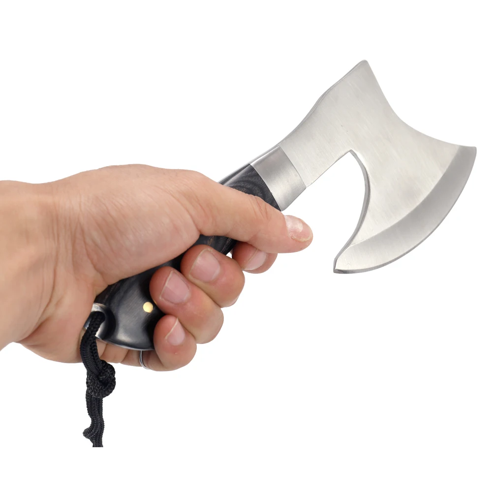 

Stainless Steel Multifunctional Outdoor Hunting Camping Household Survival Machete Ax Hand Tool Fire Control Hatchet