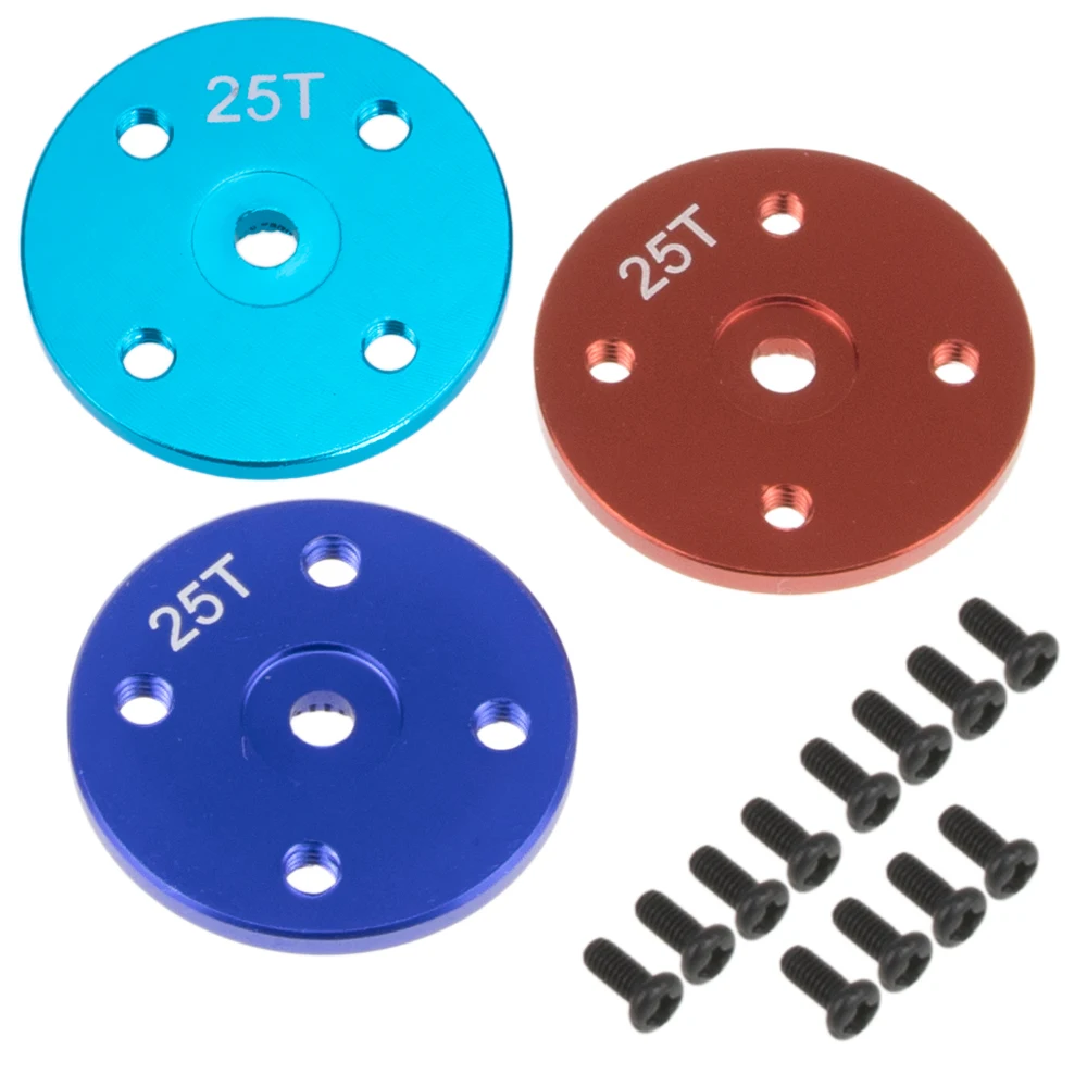 

Metal Servo Arm 25T Round Type Disc Matal Horns N10045 for RC Model Car MG995 MG996R MG945 MG995 MG946 Rc Servos Futaba Robot