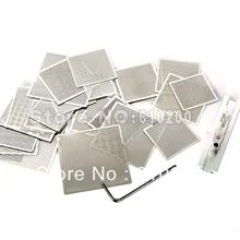 Новые 29 шт./компл. универсальные трафареты BGA трафареты прямого нагрева+ BGA reballing станция BGA Reball Kit