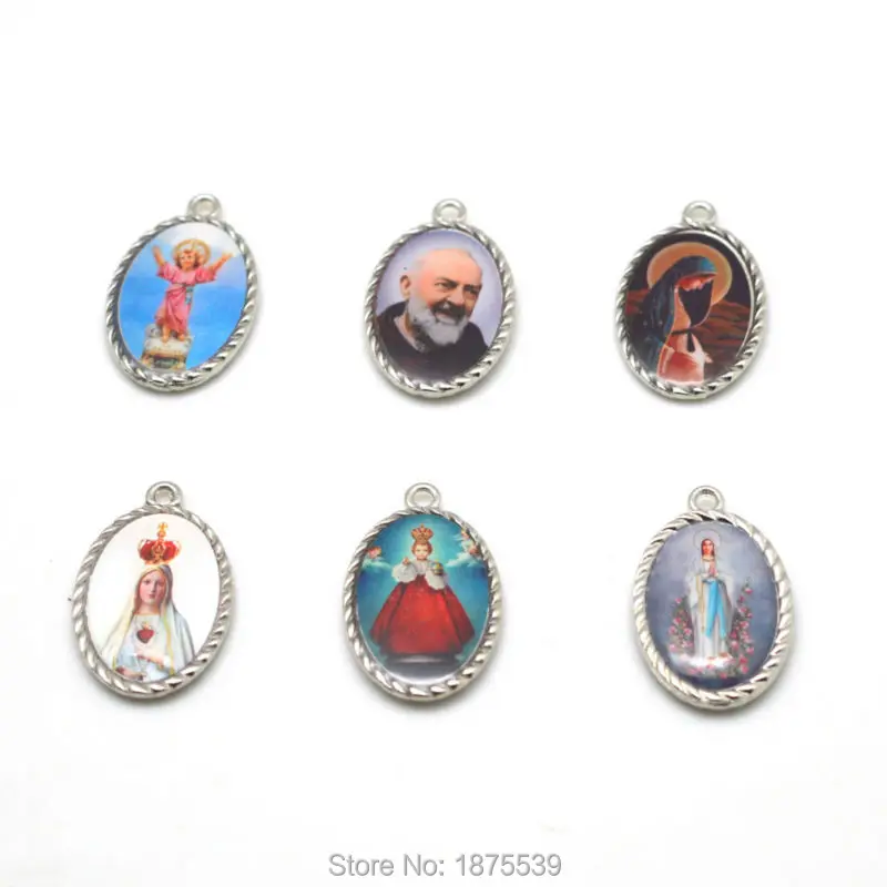

Fatima Pio Our Lady of Guadalupe Two Side Same Picture Fashion Catholic Pendant