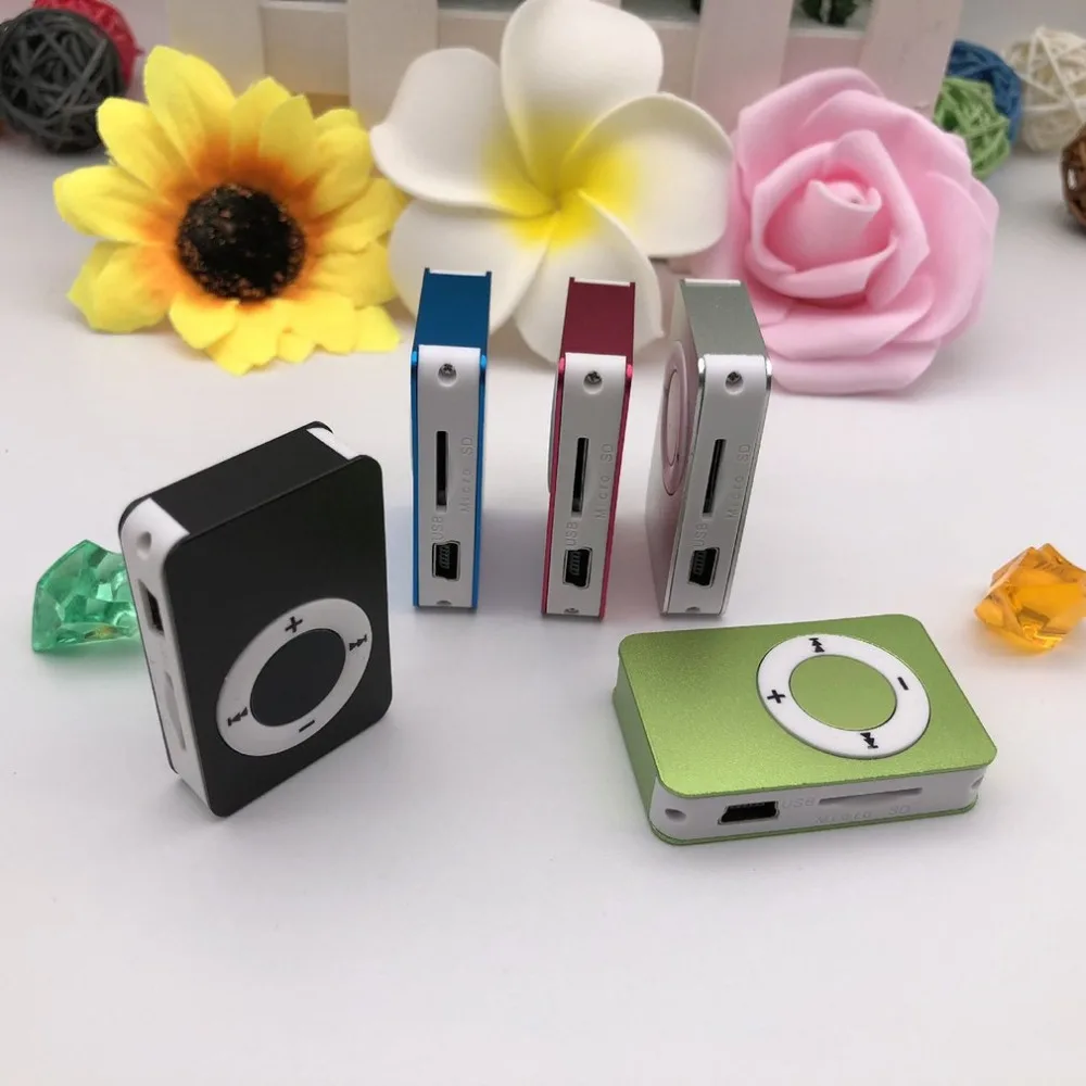 

Fashion Mini Lightweight Portable Card Inserting MP3 Player Sports Music Player High-definition Sound MP3