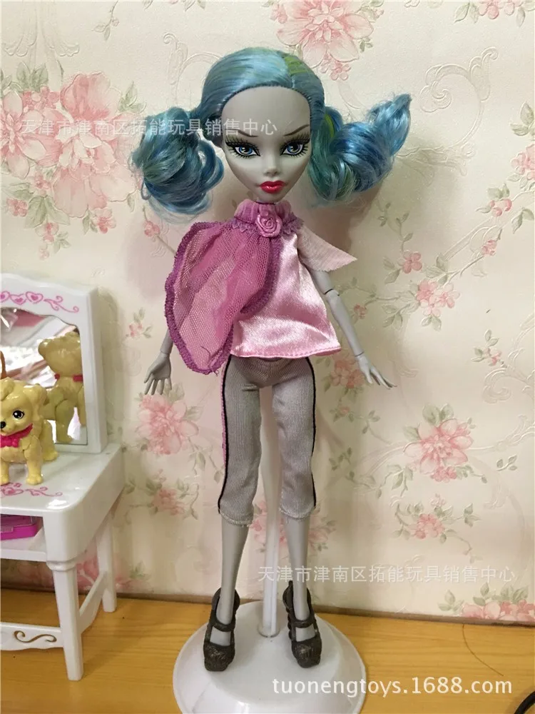 Модная детская кукла bjd, аксессуары, игрушки, подарок для девочек, Одежда для куклы, праздничное платье, повседневный костюм, для кукол Monster High, 1/6 113