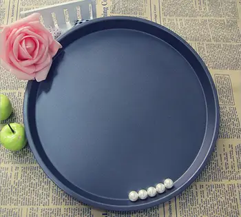 

10 inches shallow Non-stick carbon steel platter pizza pan baking pan mold 26*2cm