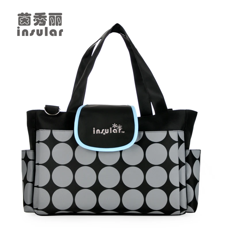 

New Style Free Shipping Fashion Baby Diaper Bags Multifunctional Nappy Bags Mommy Bags