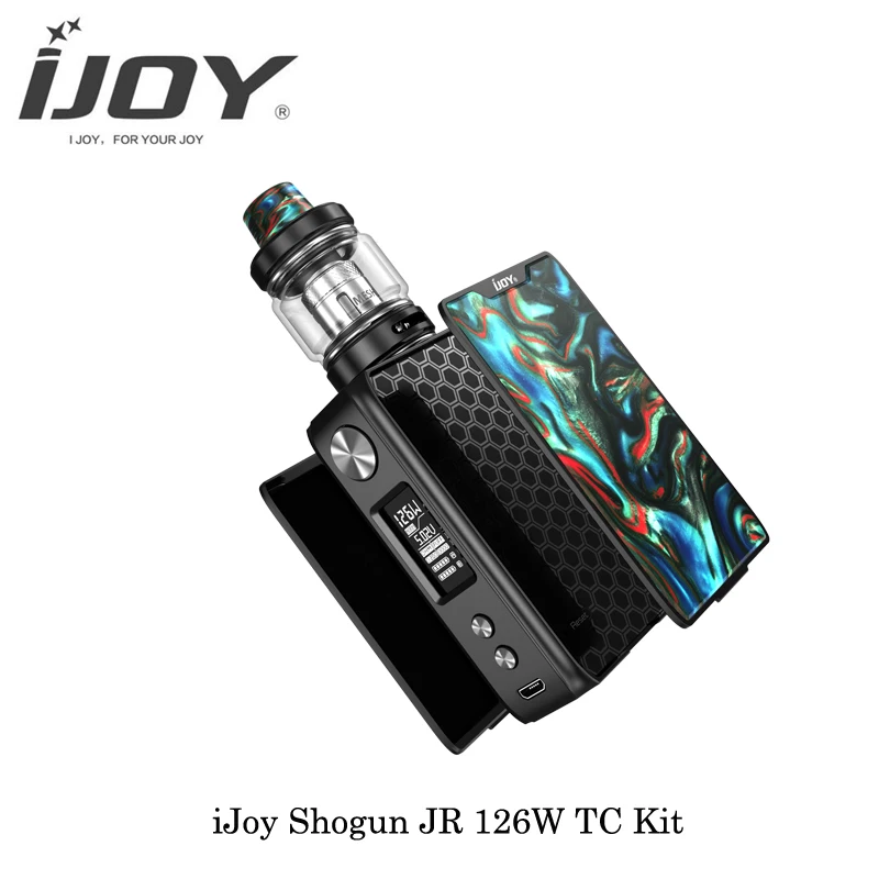 В наличии электронная сигарета iJoy Shogun JR 126 Вт TC комплект с Subohm Танк сетка катушка