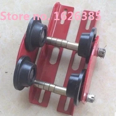 

universal 0.5T hand Trolley used with MINI Electric Hoist on I-Beam chain hoist Hand Carts & Trolley tire repair tool