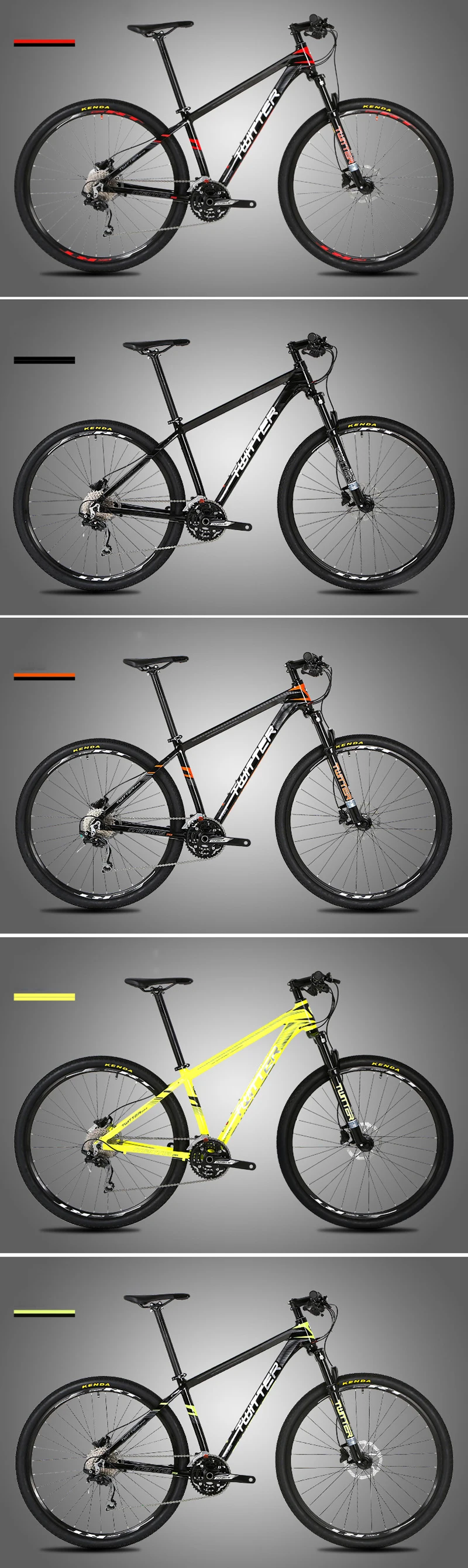 Best TWITTER 29 inch Mountain Bike 22/27/30/33 speed Aluminum Alloy mtb Bicycle for M6000 SLX/M7000 2