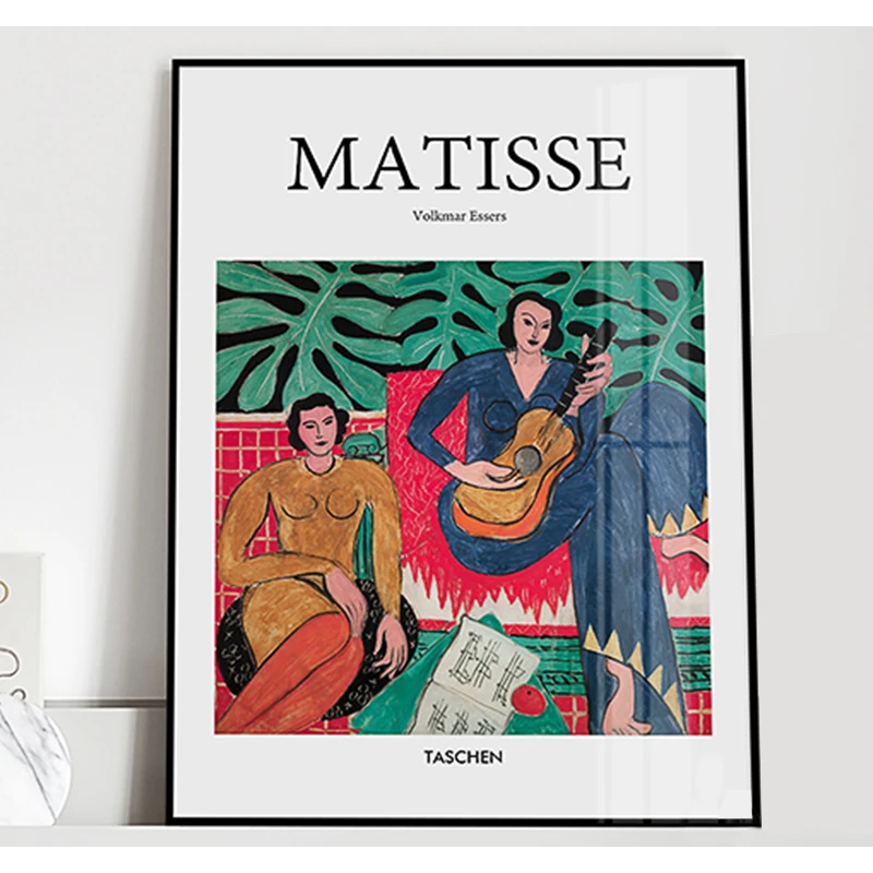 Portrait Canvas Painting Henri Matisse Wall Art Poster Vintage Decoration Home Print Pictures  (2)