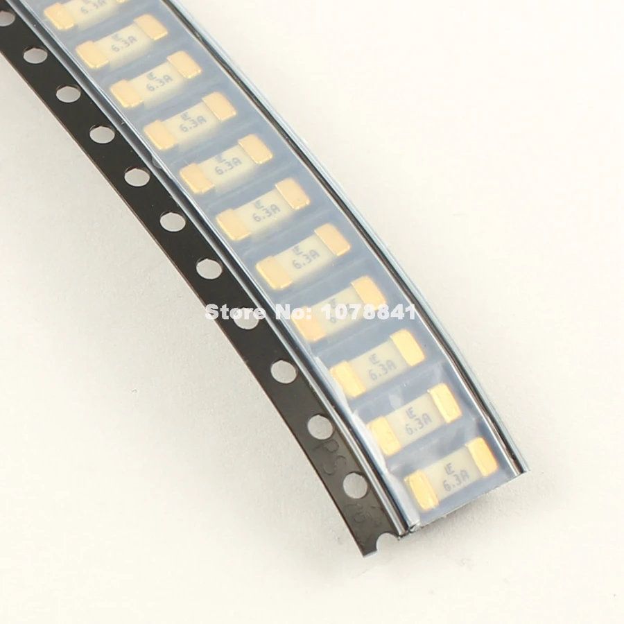 10 шт. Littelfuse быстродействующие SMD 1808 6.3A 125V 045106 3 предохранители для поверхностного