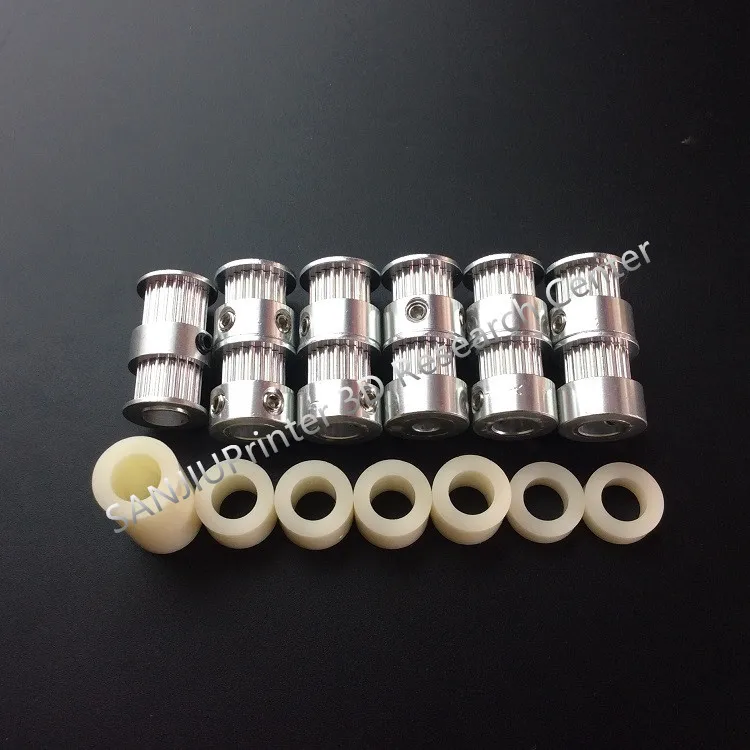  3D Printer Parts GT2 Timing Pulley Kit For Ultimaker2 UM2 Extended 3D Printer Parts Free Provide Cushion Column 