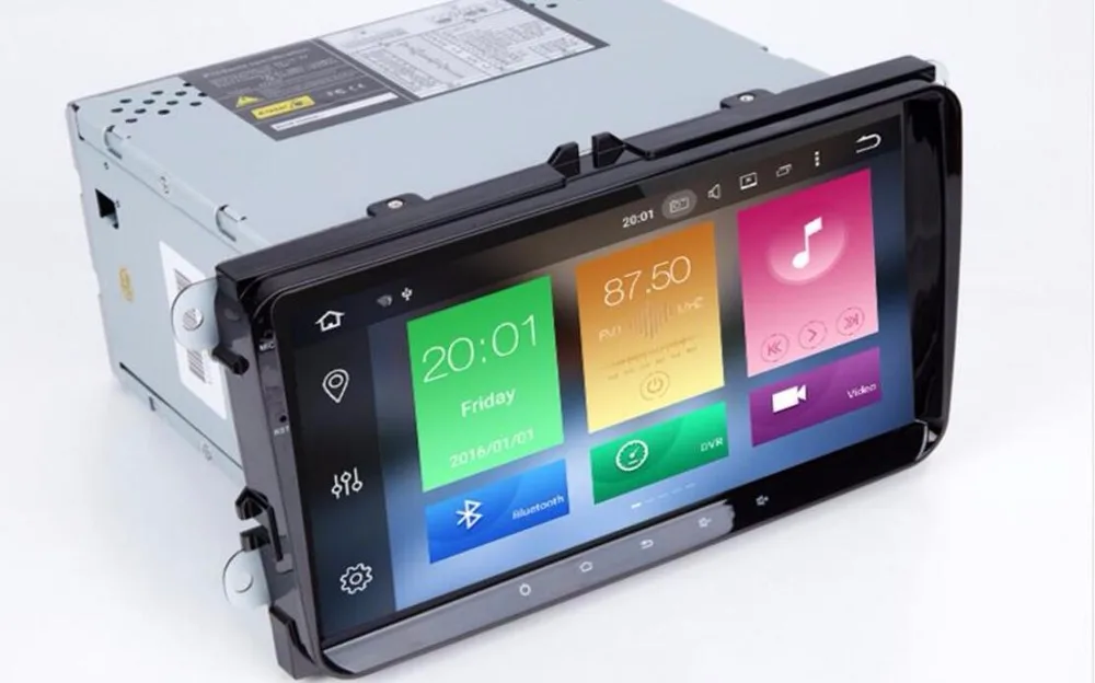 Discount Octa Core 4G+32G HD 2 din android 8.0 car dvd for vw passat b5 b6 golf 4 5 tiguan polo skoda octavia rapid car radio player DAB+ 5
