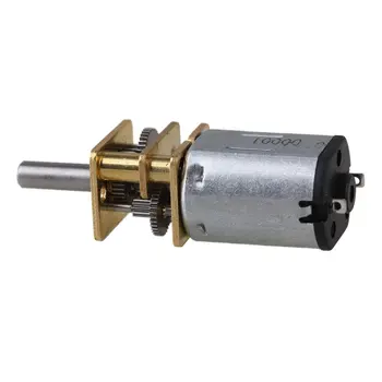 

5pcs 12mm Silver GA12-N20 15RPM Miniature Metal Electric 3V DC Gear Motor Gearwheel with 10mm Output Shaft