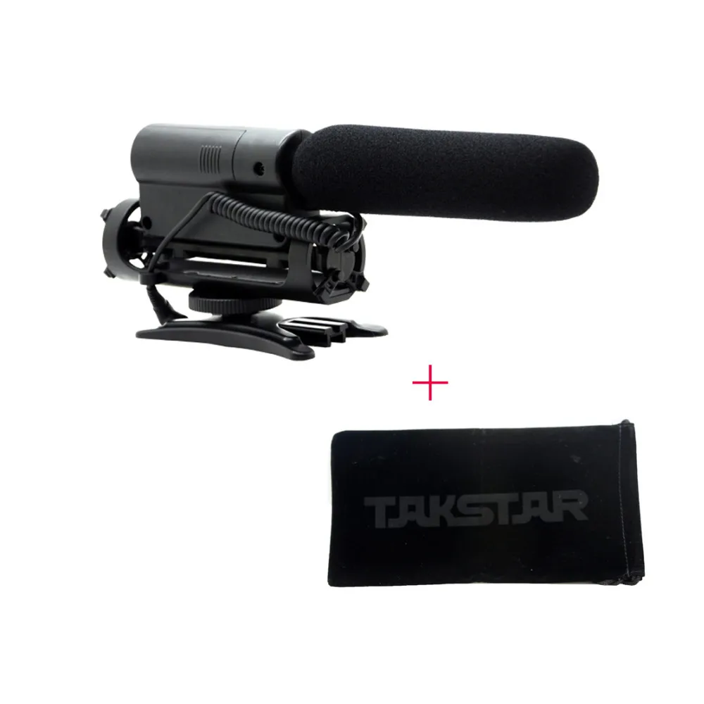 TAKSTAR SGC 598 Shockproof hotshoe Condenser Recording microphone mic for interview movie pickup