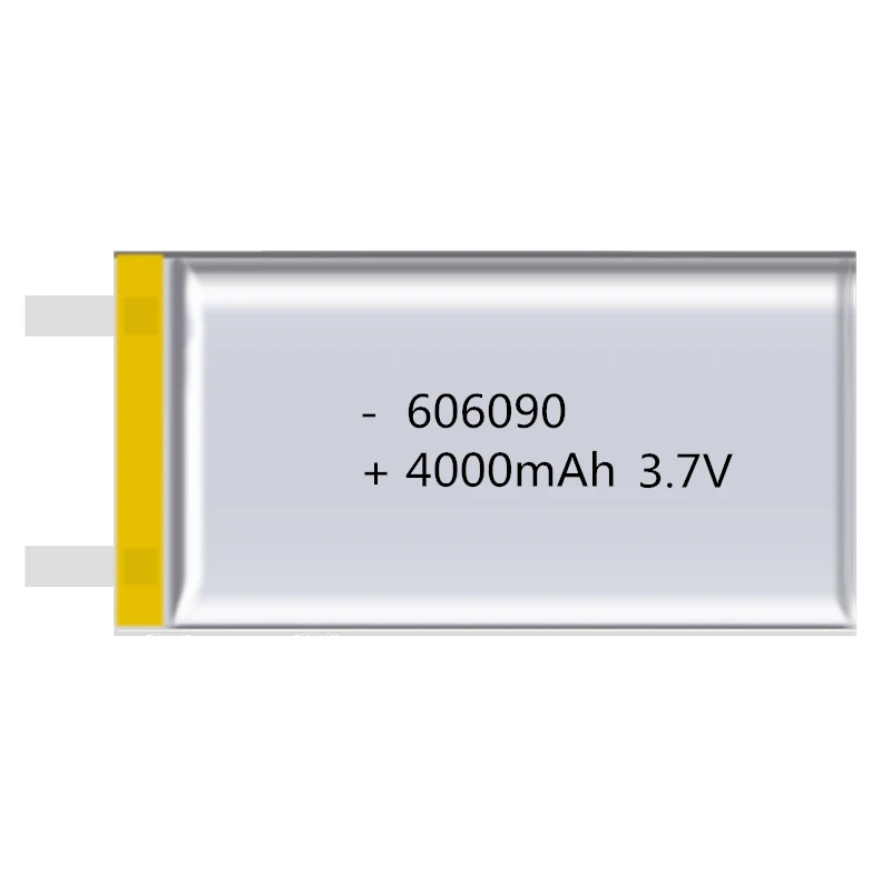 

5pc 3.7V 4000mAh 606090 Polymer Lithium LiPo Rechargeable Battery For GPS PSP DVD PAD e-book tablet pc Laptop power bank