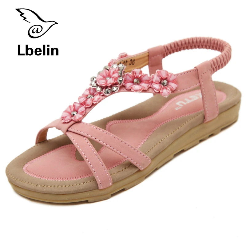 

Summer Womens Sandals 2017 Gladiator Sandals Women Shoes Bohemia Flat Sandalias Mujer Ladies Shoes New Flip Flops Beach Shoes