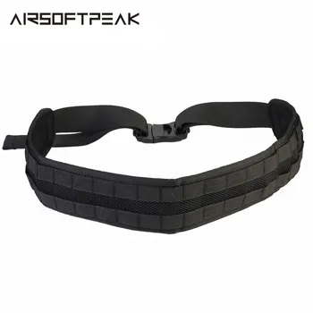 

1000D Nylon Tactical Gear Heavy Duty Belt Waist Support Nylon Swat Molle Padded Patrol Waist Belt Tactical Hunting Accessories